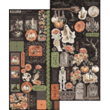 Graphic 45 Ghostly Greetings Sticker Set (4503076)