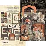 Graphic 45 Ghostly Greetings Chipboard Pieces Tags & Frames (4503078)