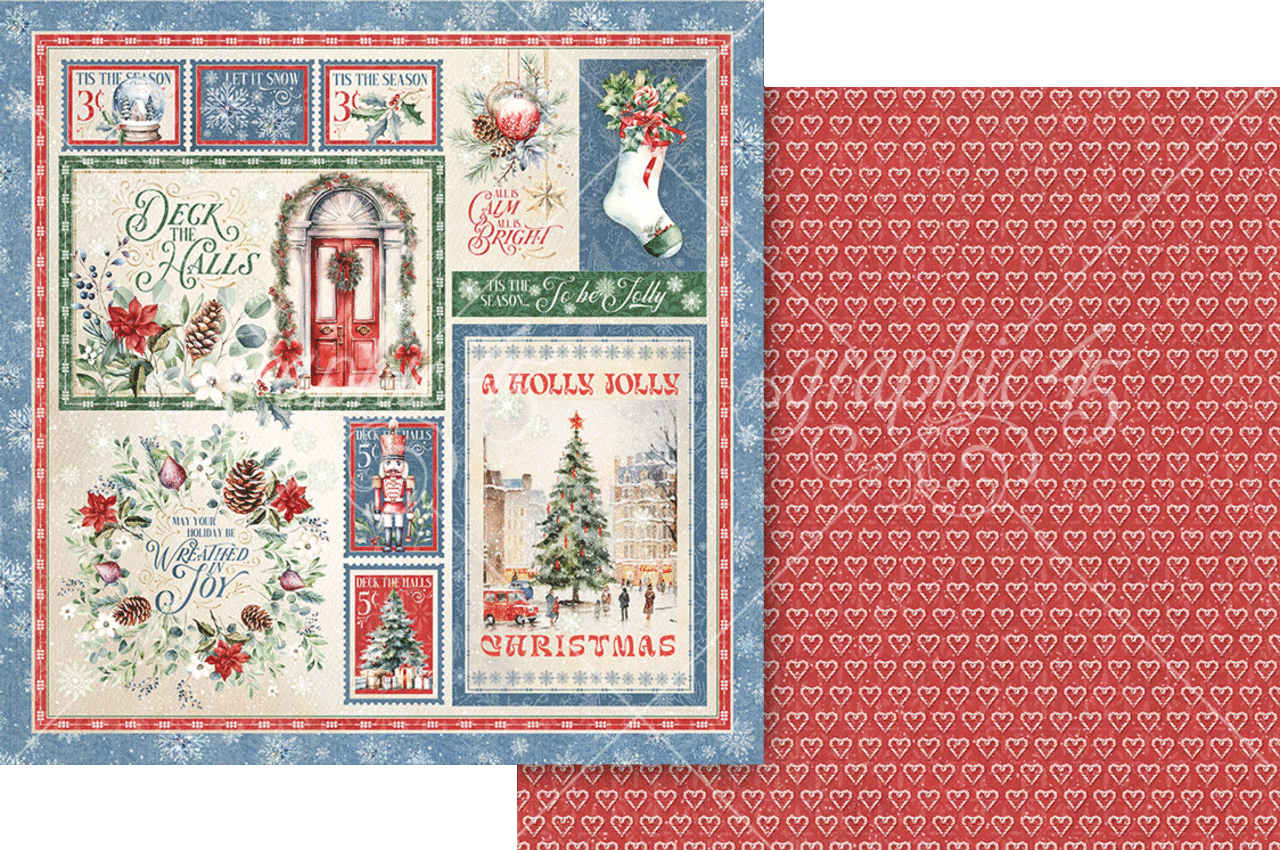 Graphic 45 Deck the Halls 12x12 Inch Collection Pack (4503093) Graphic 45 Deck the Halls 12x12 Inch Collection Pack (4503093)