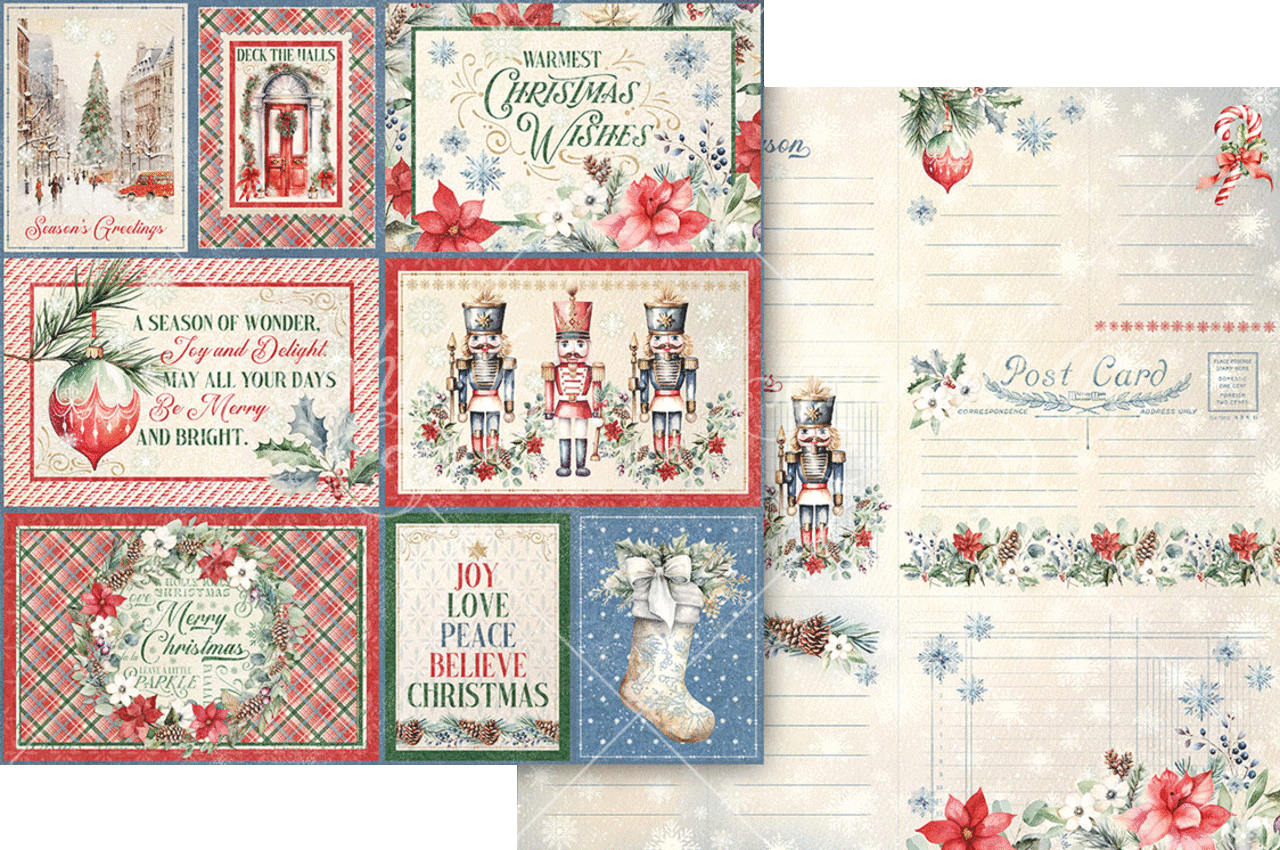 Graphic 45 Deck the Halls 8x8 Inch Collection Pack (4503092) Graphic 45 Deck the Halls 8x8 Inch Collection Pack (4503092)