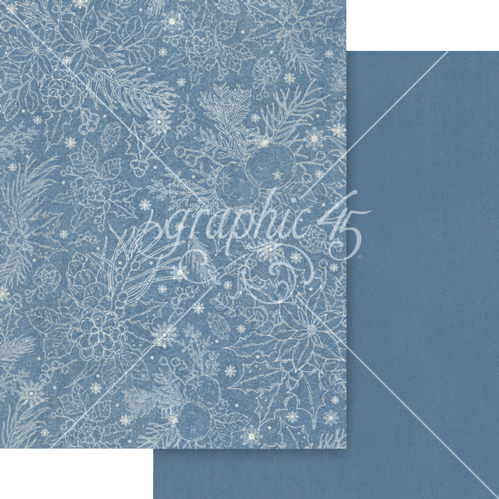 Graphic 45 Deck the Halls 8.5x11 Inch Patterns & Solids Paper Pack (4503094) Graphic 45 Deck the Halls 8.5x11 Inch Patterns & Solids Paper Pack (4503094)