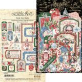 Graphic 45 Deck the Halls Chipboard Pieces Tags & Frames (4503097)