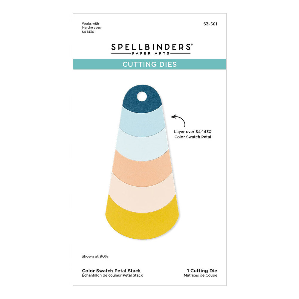 Spellbinders Holiday DIY Color Deck Expansion Color Swatch Petal Stack (S3-561) Spellbinders Holiday DIY Color Deck Expansion Color Swatch Petal Stack (S3-561)