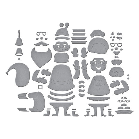 Spellbinders North Pole Friends The Clauses Dies (S6-262) Spellbinders North Pole Friends The Clauses Dies (S6-262)