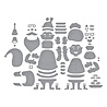 Spellbinders PRE-ORDER North Pole Friends The Clauses Dies (S6-262) Spellbinders PRE-ORDER North Pole Friends The Clauses Dies (S6-262)