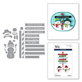 Spellbinders North Pole Friends North Pole Sentiments Dies (S5-707)