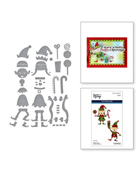 Spellbinders North Pole Friends Santa's Elves Dies (S4-1472) Spellbinders North Pole Friends Santa's Elves Dies (S4-1472)