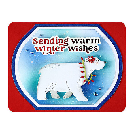 Spellbinders North Pole Friends Polar Bear Pals Dies (S4-1475) Spellbinders North Pole Friends Polar Bear Pals Dies (S4-1475)