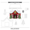 Spellbinders PRE-ORDER Country Christmas Country Christmas Barn Dies (S5-693) Spellbinders PRE-ORDER Country Christmas Country Christmas Barn Dies (S5-693)