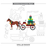Spellbinders PRE-ORDER Country Christmas Christmas Horse-Drawn Wagon Dies (S5-694) Spellbinders PRE-ORDER Country Christmas Christmas Horse-Drawn Wagon Dies (S5-694)