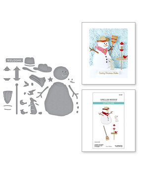 Spellbinders Country Christmas Country Snowman Dies (S4-1457) Spellbinders Country Christmas Country Snowman Dies (S4-1457)