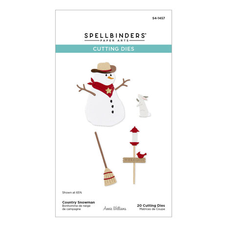 Spellbinders Country Christmas Country Snowman Dies (S4-1457) Spellbinders Country Christmas Country Snowman Dies (S4-1457)