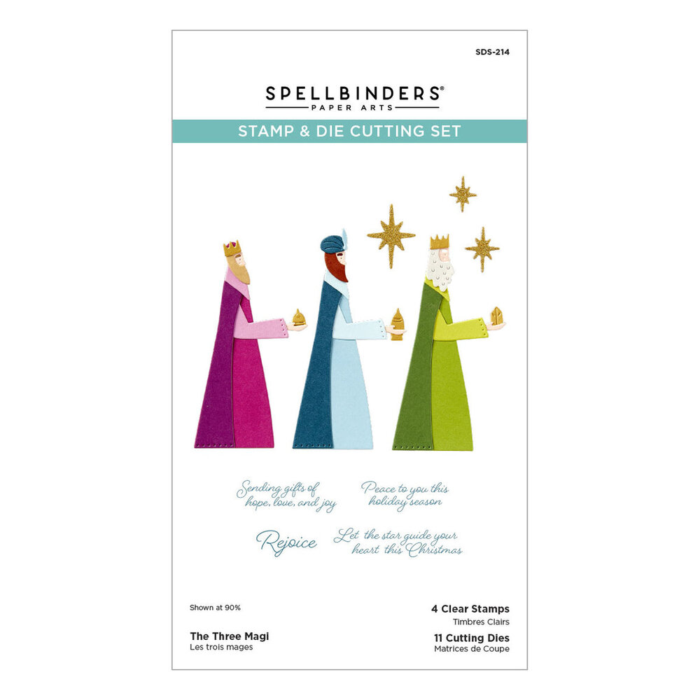 Spellbinders Wonderland The Three Magi Stamp & Die Set (SDS-214) Spellbinders Wonderland The Three Magi Stamp & Die Set (SDS-214)