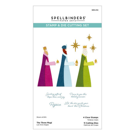 Spellbinders Wonderland The Three Magi Stamp & Die Set (SDS-214) Spellbinders Wonderland The Three Magi Stamp & Die Set (SDS-214)