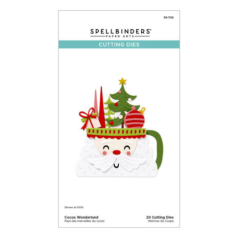 Spellbinders Wonderland Cocoa Wonderland Dies (S5-702) Spellbinders Wonderland Cocoa Wonderland Dies (S5-702)