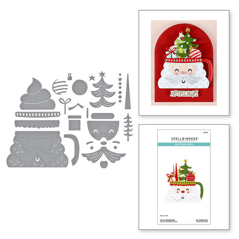 Spellbinders Wonderland Cocoa Wonderland Dies (S5-702) Spellbinders Wonderland Cocoa Wonderland Dies (S5-702)