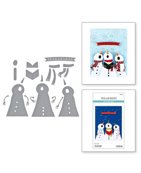 Spellbinders Wonderland The Snow Notes Dies (S4-1461)