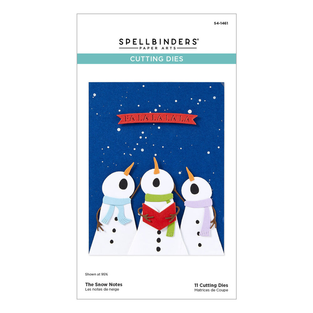 Spellbinders Wonderland The Snow Notes Dies (S4-1461)