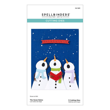 Spellbinders Wonderland The Snow Notes Dies (S4-1461)