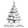 Spellbinders Wonderland Twinkle Bright Tree Registration Press Plates (BPR-033) Spellbinders Wonderland Twinkle Bright Tree Registration Press Plates (BPR-033)
