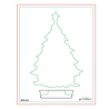Spellbinders Wonderland Twinkle Bright Tree Registration Press Plates (BPR-033) Spellbinders Wonderland Twinkle Bright Tree Registration Press Plates (BPR-033)