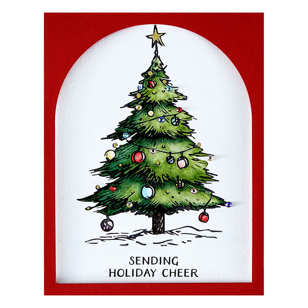 Spellbinders Wonderland Twinkle Bright Tree Registration Press Plates (BPR-033) Spellbinders Wonderland Twinkle Bright Tree Registration Press Plates (BPR-033)