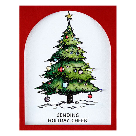 Spellbinders Wonderland Twinkle Bright Tree Registration Press Plates (BPR-033) Spellbinders Wonderland Twinkle Bright Tree Registration Press Plates (BPR-033)