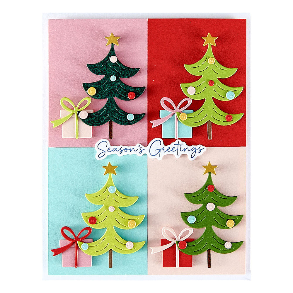 Spellbinders Wonderland Merry Messages Press Plate & Die Set (BP-312) Spellbinders Wonderland Merry Messages Press Plate & Die Set (BP-312)