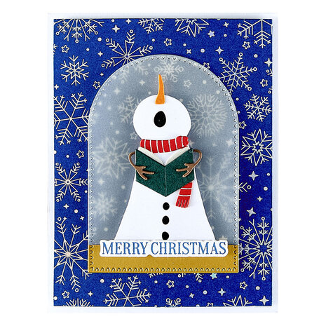 Spellbinders Wonderland Snowfall Shimmer Press Plate (BP-314)