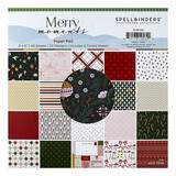 Spellbinders Merry Moments 6x6 Inch Paper Pad (SCSP-021)