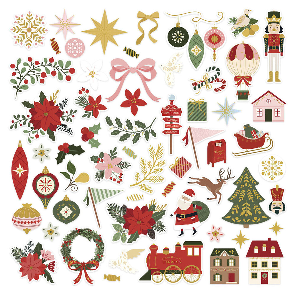 Spellbinders Merry Moments Die Cut Shapes (SCSE-018) Spellbinders Merry Moments Die Cut Shapes (SCSE-018)