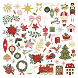 Spellbinders Merry Moments Die Cut Shapes (SCSE-018)