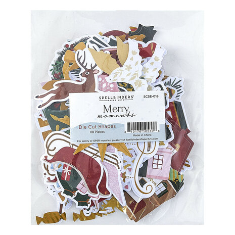 Spellbinders Merry Moments Die Cut Shapes (SCSE-018) Spellbinders Merry Moments Die Cut Shapes (SCSE-018)