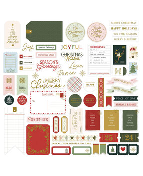 Spellbinders Merry Moments Die Cut Sentiments (SCSE-019) Spellbinders Merry Moments Die Cut Sentiments (SCSE-019)