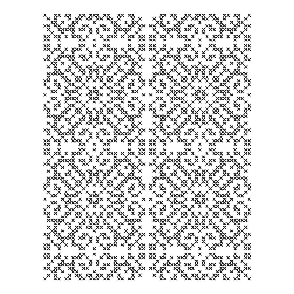 Spellbinders Merry Moments Petite Criss Cross Press Plate (BP-311) Spellbinders Merry Moments Petite Criss Cross Press Plate (BP-311)