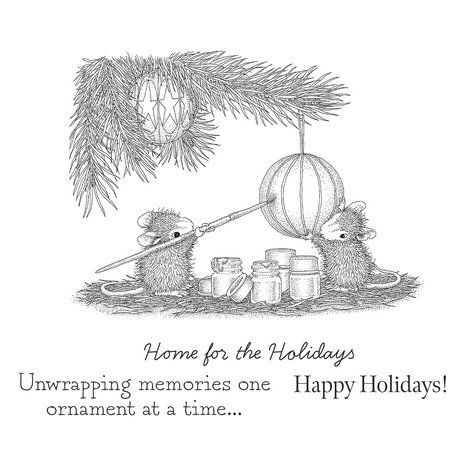 Spellbinders House-Mouse Designs Unwrapping Memories Cling Rubber Stamp (RSC-057) Spellbinders House-Mouse Designs Unwrapping Memories Cling Rubber Stamp (RSC-057)
