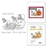 Spellbinders House-Mouse Designs Trick or Treat! Cling Rubber Stamp (RSC-061)