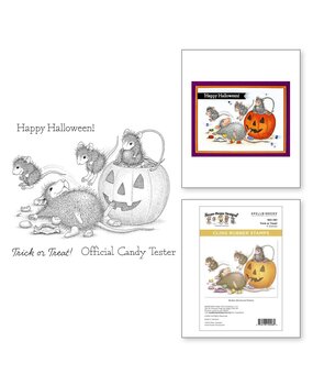 Spellbinders House-Mouse Designs Trick or Treat! Cling Rubber Stamp (RSC-061) Spellbinders House-Mouse Designs Trick or Treat! Cling Rubber Stamp (RSC-061)