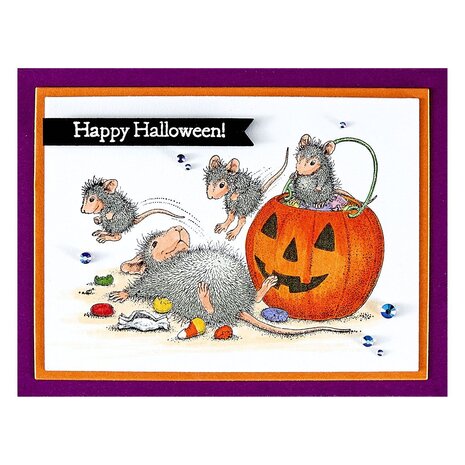 Spellbinders House-Mouse Designs Trick or Treat! Cling Rubber Stamp (RSC-061) Spellbinders House-Mouse Designs Trick or Treat! Cling Rubber Stamp (RSC-061)