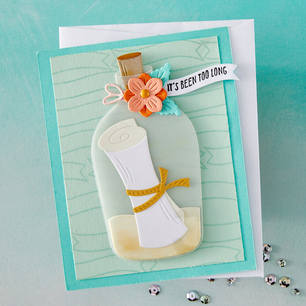 Hero Arts Summer By The Shore Banner Days Clear Stamps & Dies (DC320)