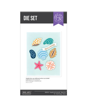 Hero Arts Summer By The Shore Sophisticated Shells Dies (DF252) Hero Arts Summer By The Shore Sophisticated Shells Dies (DF252)