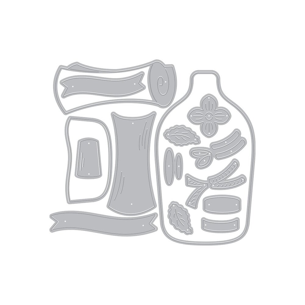 Hero Arts Summer By The Shore Message in a Bottle Dies (DF253) Hero Arts Summer By The Shore Message in a Bottle Dies (DF253)