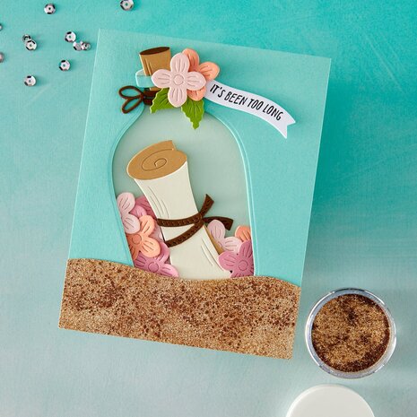 Hero Arts Summer By The Shore Message in a Bottle Dies (DF253) Hero Arts Summer By The Shore Message in a Bottle Dies (DF253)