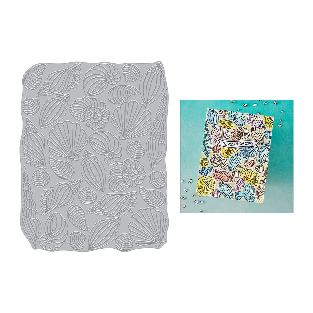 Hero Arts Summer By The Shore Scattered Shells Betterpress & Foil Plate (HP122) Hero Arts Summer By The Shore Scattered Shells Betterpress & Foil Plate (HP122)