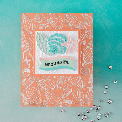 Hero Arts Summer By The Shore Scattered Shells Betterpress & Foil Plate (HP122) Hero Arts Summer By The Shore Scattered Shells Betterpress & Foil Plate (HP122)