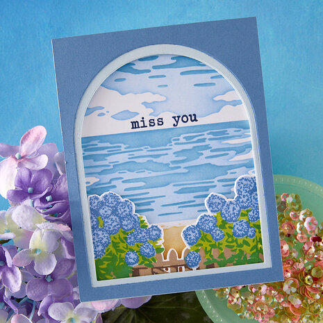 Hero Arts Seaside Blooms Coastal Blooms Clear Stamps & Dies (DC317) Hero Arts Seaside Blooms Coastal Blooms Clear Stamps & Dies (DC317)