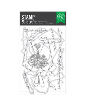 Hero Arts Seaside Blooms Summer Bouquet Clear Stamps & Dies (DC318) Hero Arts Seaside Blooms Summer Bouquet Clear Stamps & Dies (DC318)