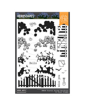 Hero Arts Seaside Blooms Coastal Blooms Clear Stamps (CM808) Hero Arts Seaside Blooms Coastal Blooms Clear Stamps (CM808)