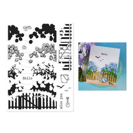 Hero Arts Seaside Blooms Coastal Blooms Clear Stamps (CM808) Hero Arts Seaside Blooms Coastal Blooms Clear Stamps (CM808)