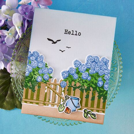 Hero Arts Seaside Blooms Coastal Blooms Clear Stamps (CM808) Hero Arts Seaside Blooms Coastal Blooms Clear Stamps (CM808)